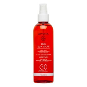Apivita Bee Sun Safe SPF30 Tan Perfecting Body Oil Λάδι Σώματος Για Μαύρισμα και Μεταξένια Αίσθηση με SPF30, 200ml
