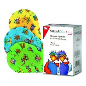 Opticlude Boys & Girls Maxi Οφθαλμικός Ορθοπτικός Επίδεσμος 5.7cm x 8.2cm, 20τμχ 