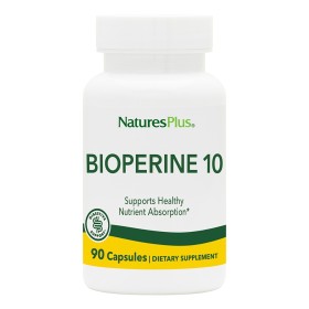 Natures Plus Bioperine 10mg για Βελτίωση της Γαστρεντερικής Απορρόφησης άλλων Θρεπτικών Συστατικών, 90caps