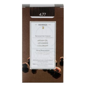 Korres Argan Oil Advanced Colorant Μόνιμη βαφή Μαλλιών 4.77 Σκούρο Σοκολατί, 50ml