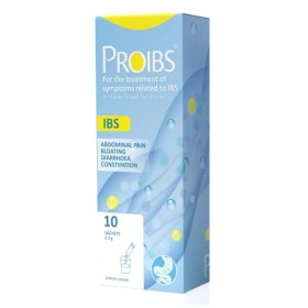 Proibs Lemon για την Αντιμετώπιση των Συμπτωμάτων του ΣΕΕ με Γεύση Λεμόνι, 10φακελάκια