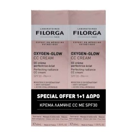 Filorga Promo Oxygen-Glow CC Κρέμα για Λάμψη & Ομοιομορφία SPF30, 2x40ml