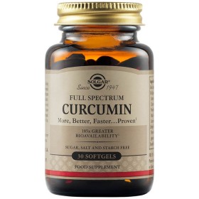 Solgar Full Spectrum Curcumin Συμπλήρωμα Διατροφής με Κουρκουμά, 30softgels