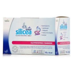 Hubner Silicea Gastro-Intestinal Gel Direct Πόσιμη Γέλη Φυσικού Πυριτίου για Γαστρεντερικές Παθήσεις, 15x15ml