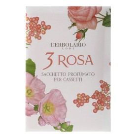 L Erbolario 3-Rosa Αρωματικό Σακουλάκι Χώρου για Συρτάρια & Ντουλάπα , 1τμχ