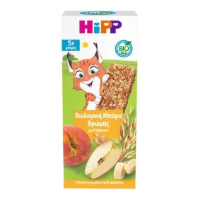 HiPP Bio Μπάρες Βρώμης με Ροδάκινο από 3 ετών (5x20g), 100g