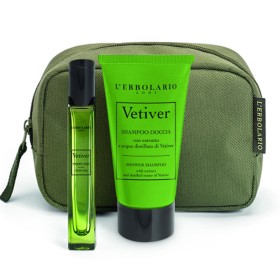 LErbolario Vetiver Limited Edition Green Breeze Beauty Πακέτο με Άρωμα 10ml & Σαμπουάν-Αφρόλουτρο 75ml, 1σετ