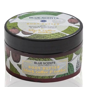 Blue Scents Black Coffee & Tonka Body Butter Πλούσια Ενυδάτωση Σώματος, 200ml