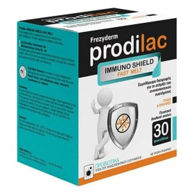 Frezyderm Prodilac Immuno Shield Fast Melt Συμπληρώμα Διατροφής για την Ενίσχυση του Ανοσοποιητικού Συστήματος, 30sachets