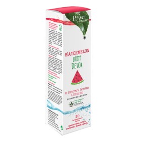 Power Health Watermelon Body Detox με Στέβια, 20 αναβράζοντα δισκία