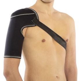 Anatomichelp 0080 Υποστήριγμα Ώμου Neoprene Χρώμα Μαύρο, 1τμχ