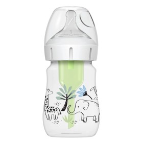 Dr Browns Anti-Colic Baby Bottle Πλαστικό Μπιμπερό Κατά των Κολικών Ελέφαντας, 150ml 