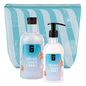 Lavish Care Frosted Ginger Cookies Σετ Περιποίησης Frosted Ginger Cookies Bath & Shower Gel, 500ml & Frosted Ginger Cookies Glitter Body Lotion, 300ml, 1σετ