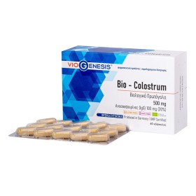 Viogenesis Bio-Colostrum Βιολογικό Πρωτόγαλα 500mg, 60caps