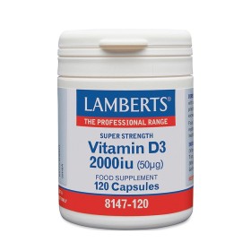 Lamberts Vitamin D3 2000 iu Συμπλήρωμα Διατροφής Βιταμίνης D, 120caps
