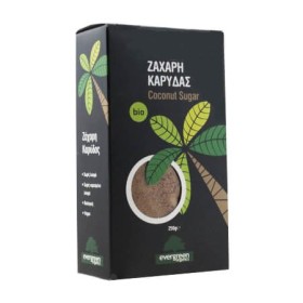 EVERGREEN ΖΑΧΑΡΗ ΚΑΡΥΔΑΣ 250gr. - (BIOΛΟΓΙΚΟ)