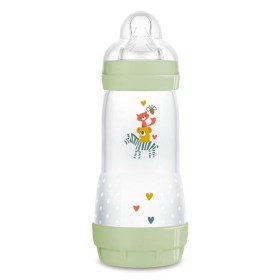 Mam Πλαστικό Μπιμπερό Easy Start Κατά των Κολικών με Θηλή Σιλικόνης Λαδί 4m+, 320ml