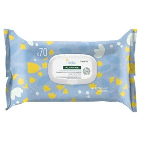 Klorane Bebe Gentle Cleansing Wipes Απαλά Μαντηλάκια Καθαρισμού με Καλέντουλα, 70τμχ