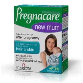 Vitabiotics Pregnacare New Mum Συμπλήρωμα Διατροφής για τις Ανάγκες των Νέων Μητέρων σε όλη τη Μεταγεννητική Περίοδο, 56tabs