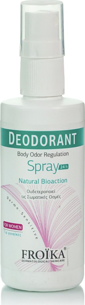 Froika Deodorant Spray for Women Αποσμητικό Σπρέι για Γυναίκες, 60ml