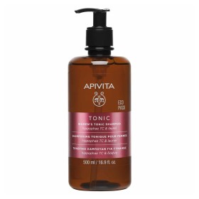 Apivita Womens Tonic Shampoo EcoPack Τονωτικό Σαμπουάν κατά της Τριχόπτωσης για Γυναίκες με Hippophae TC & Δάφνη, 500ml