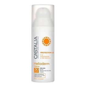 Castalia Helioderm Cream SPF30 Αντηλιακή Κρέμα Προσώπου Υψηλής Προστασίας, 50ml