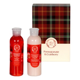 Fresh Line XMAS 25 Pomegranate & Cranberry Σετ Περιποίησης Σώματος, 2τμχ