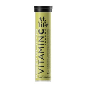 AtLife Συμπλήρωμα Διατροφής Vitamin C 1000mg, 20 Αναβράζοντα δισκία 