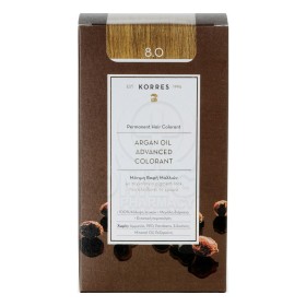 Korres Argan Oil Advanced Colorant Μόνιμη Βαφή Μαλλιών 8.0 Ξανθό Ανοικτό, 50ml