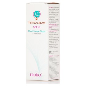Froika AC Tinted Cream Επικαλυπτική Κρέμα με Χρώμα Spf20, 30ml