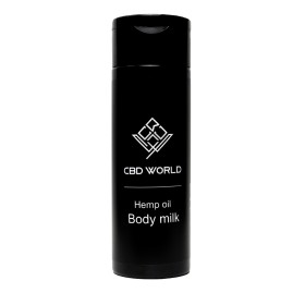 CBD World Hemp Oil Body Milk Γαλάκτωμα Σώματος, 200ml