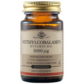 Solgar Vitamin B-12 (Methylcobalamin) 1000μg, 30 nuggets
