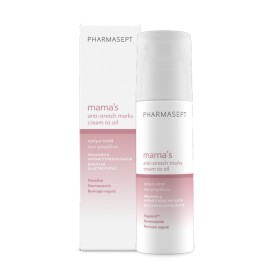 Pharmasept Mamas Anti-Stretch Marks Cream to Oil Κρέμα Κατά των Ραγάδων, 150ml