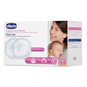 Chicco Breast Pads Αντιβακτηριακά Επιθέματα Στήθους, 60τμχ