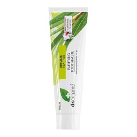 Dr.Organic Tea Tree Toothpaste Οδοντόκρεμα Tριπλής Δράσης με Βιολογικό Τεϊόδεντρο, 100ml