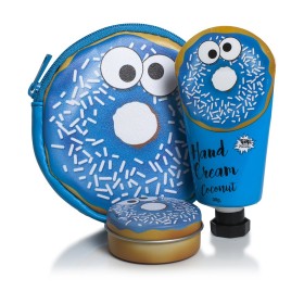 Pokhara Donut Set με Τσαντάκι, Lip Balm Καρύδα και Κρέμα Χεριών Καρύδα, 1σετ