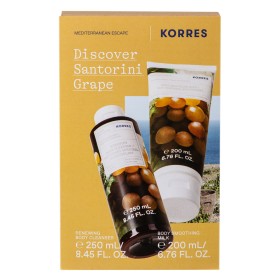 Korres Πακέτο Περιποίησης Σώματος Αμπέλι Σαντορίνης Αφρόλουτρο, 250ml & Ενυδατικό Γαλάκτωμα Σώματος, 200ml