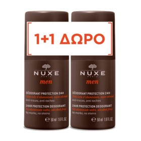 Nuxe Promo Men 24hr Αποσμητικό Προστασίας, 2x50ml