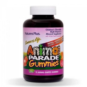 Natures Plus Animal Parade Gummies Assorted Fruit Flavors, 75 Ζελεδάκια