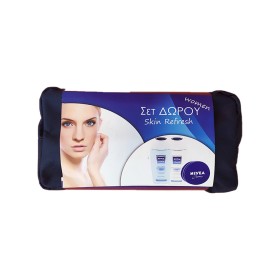 Nivea Promo Σετ Δώρου Skin Refresh Women (2in1 Latte Detergente και Tonico Γαλάκτωμα Καθαρισμού,200ml + Latte Detergente Idratante,200ml + Nivea Creme, 75ml), 1σετ