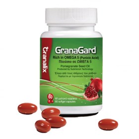 Leriva Pharma GranaGard Συμπλήρωμα Διατροφής για την Σωστή Εγκεφαλική Λειτουργία, 60 καψάκια