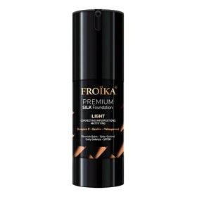 Froika Premium Silk Light Foundation SPF30 με Βιταμίνη C, Εκτοΐνη & Υαλουρονικό, 30ml
