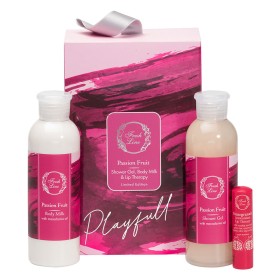 Fresh Line Promo Xmas 23 Passion Fruit Set Αφρόλουτρο 200ml & Γαλάκτωμα Σώματος 200ml & Αντιοξειδωτικό Lip Balm, 1σετ