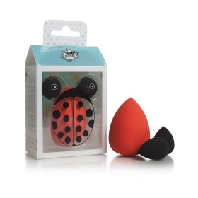 Pokhara Cosmetic Puff Ladybug Σφουγγαράκι Μακιγιάζ, 3τμχ	