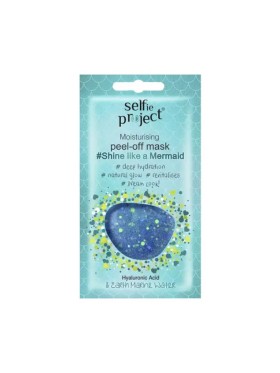 Selfie Project Peel-off mask 12ml #Shine like a Mermaid Ενυδατική Μάσκα Προσώπου, 12ml