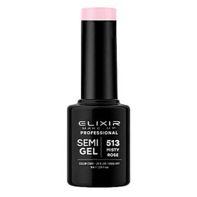 Elixir Make Up Semigel Color Coat Soak Off 513 Misty Rose, 5ml