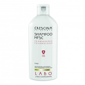 Crescina HFSC Transdermic Shampoo Man Σαμπουάν για την Αντιμετώπιση της Αραίωσης & της Τριχόπτωσης, 200ml