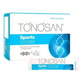 Uni-Pharma Tonosan Sports Booster με Κρεατίνη, L-καρνιτίνη, Mαγνήσιο, Iνοσιτόλη & BCAA, 20 Φακελίσκοι