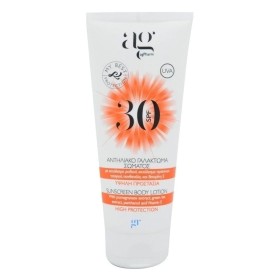 AG Pharm Sun Screen Body Lotion SPF30 Aντιηλιακό Γαλάκτωμα Σώματος, με άρωμα μονόη, 100ml