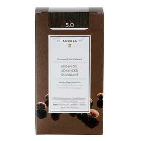 Korres Argan Oil Advanced Colorant Μόνιμη Βαφή Μαλλιών 5.0 Καστανό Ανοιχτό, 50ml